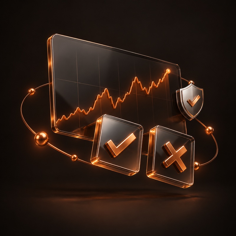 3D concept of a prediction market interface